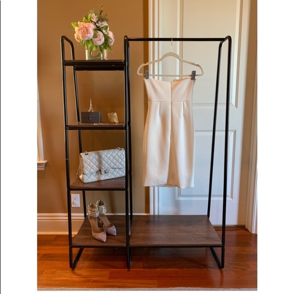 Revolve NBD Unravel Midi Ivory Dress, S - Picture 2 of 8